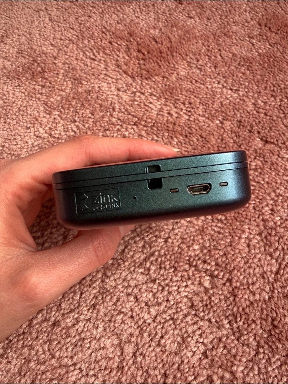 HP Sprocket mini blue printer